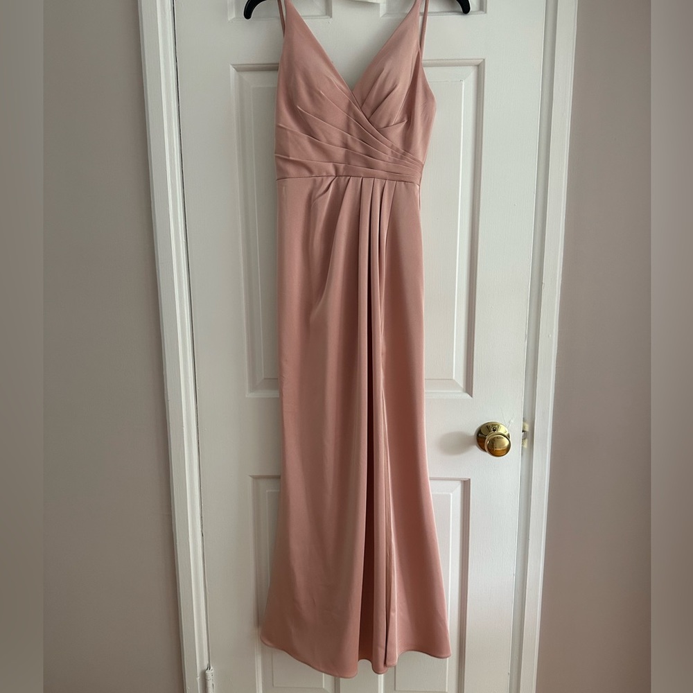 Beautiful, formal dress altered for petites
